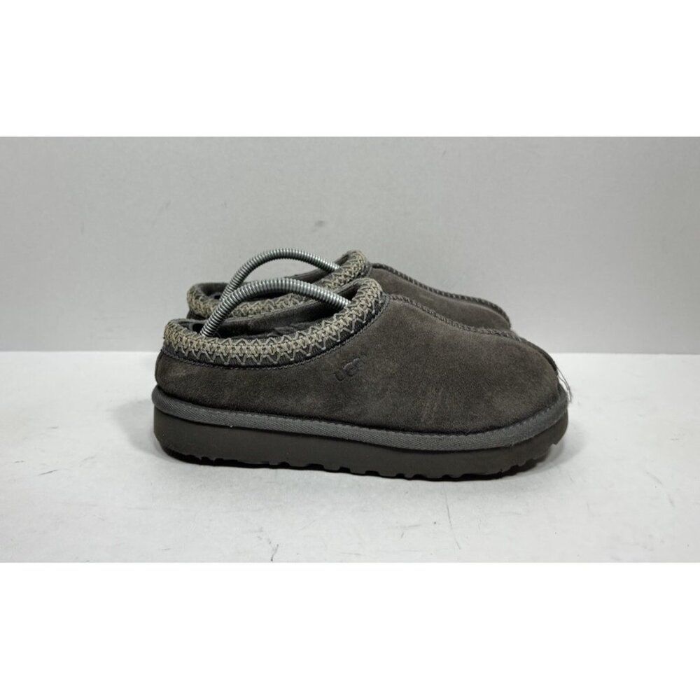 UGG Tasman Gray Suede Slippers House Shoe 5955 Women's Size 6